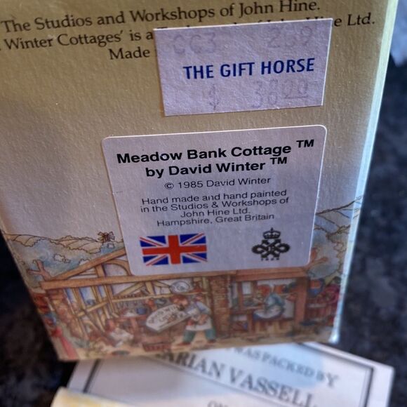 David Winter Meadow Bank Cottage 1985 - Picture 5 of 5